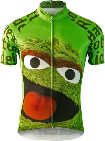 Oscar The Grouch Sesame Street Cycling Jersey (Men's) in Saudi Arabia