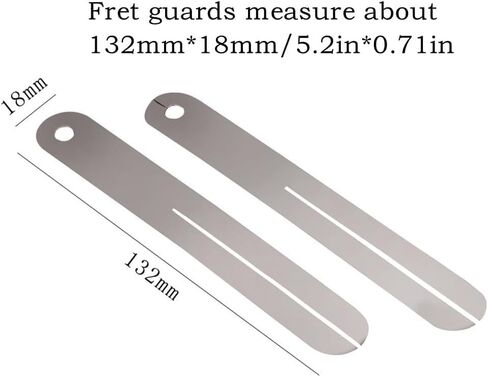2 حزمة من قطع سدادة رقاقة الجيتار، أداة إصلاح لوحة الفريتس وواقي لوحة الأصابع للجيتار الكهربائي، أدوات إزالة الحنق الجهير in Kuwait