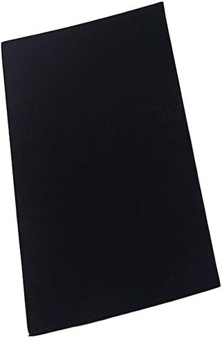 Alnicov Guitar Head Veneer Shell Sheet 1mm Thick，ABS，for Guitar Parts DIY Craft Making Black in Saudi Arabia