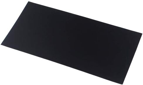 Alnicov Guitar Head Veneer Shell Sheet 1mm Thick，ABS，for Guitar Parts DIY Craft Making Black in Saudi Arabia