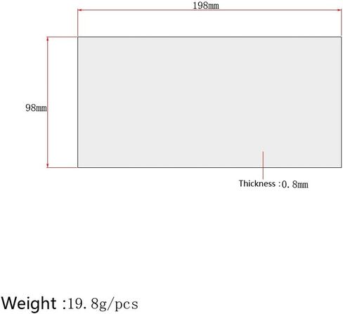 Alnicov Guitar Head Veneer Shell Sheet 1mm Thick，ABS，for Guitar Parts DIY Craft Making Black in Saudi Arabia