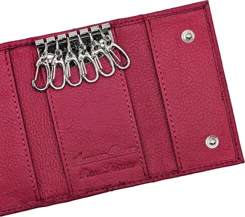 محفظة مفاتيح جلدية للجنسين للبالغين مقاس 10 سم × 6.2 سم in Kuwait