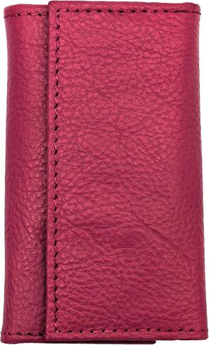 محفظة مفاتيح جلدية للجنسين للبالغين مقاس 10 سم × 6.2 سم in Kuwait