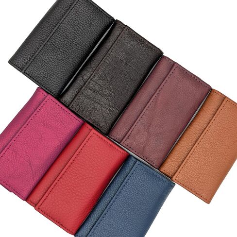 محفظة مفاتيح جلدية للجنسين للبالغين مقاس 10 سم × 6.2 سم in Kuwait