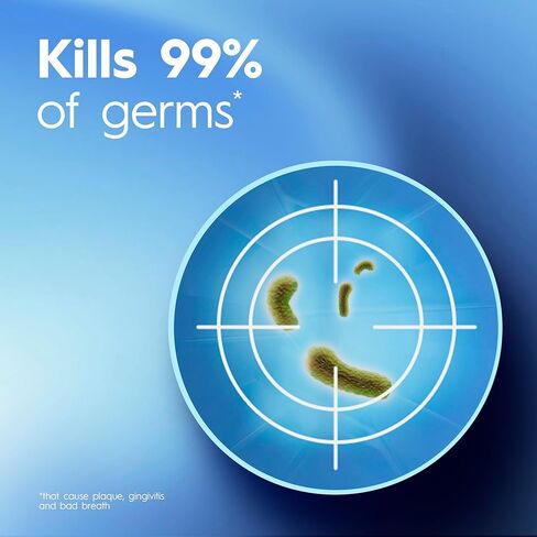 غسول الفم كريست برو-هيلث بولد منعش، يقتل الجراثيم بنسبة 99%، مضاد لالتهاب اللثة ومضاد للبلاك، نعناع نظيف - 1 لتر (33.8 أونصة سائلة)، عبوة من قطعتين in Kuwait