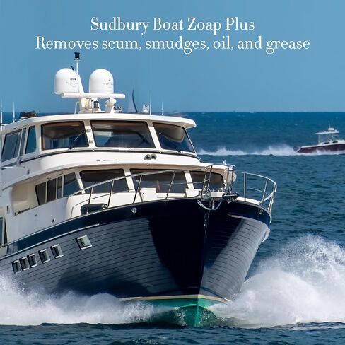 Sudbury Boat Zoap Plus، صابون منظف القوارب، صابون القوارب متعدد الأغراض، ملحقات القوارب الأساسية، 32 أونصة. in Kuwait