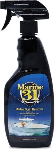 Marine 31 Mildew Stain Remover & Cleaner - Marine & Boat, Home & Patio, Bathroom & Shower Cleaner (20oz Kit) in Kuwait