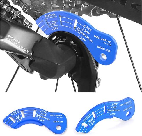 أداة تعديل Di2 Derailleur ذات 12 سرعة (عبوتان) - متوافقة مع Shimano R7100، R8150، R9250، إلخ - مقياس ضبط المجموعة الإلكترونية لدراجات الطريق in Kuwait