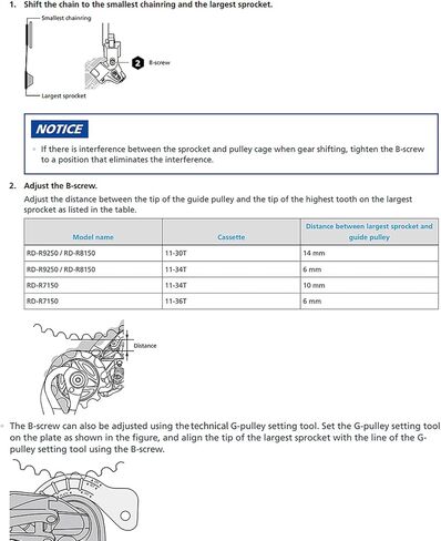أداة تعديل Di2 Derailleur ذات 12 سرعة (عبوتان) - متوافقة مع Shimano R7100، R8150، R9250، إلخ - مقياس ضبط المجموعة الإلكترونية لدراجات الطريق in Kuwait