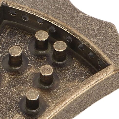 Alomejor Mandolin Tailpiece for 8 String Vaulted Mandolin, Metal, One Piece Cast Design, Noise-Free, Improves Tone and Volume in Kuwait