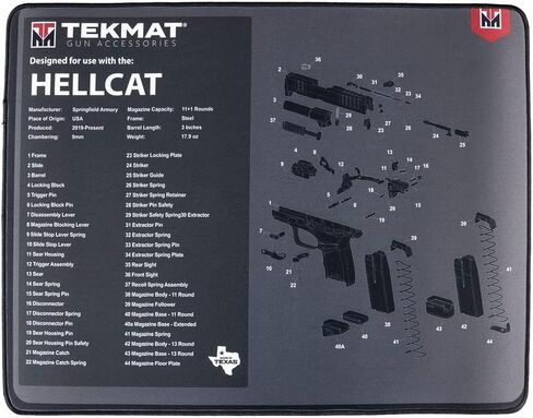 Tekmat 20" X 15" Ultra Handgun MAT/Smith & Wesson M&P in Kuwait