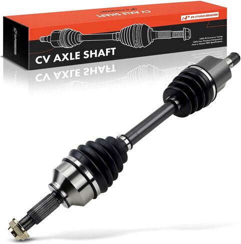 مجموعة عمود المحور A-Premium CV متوافقة مع Ford Focus SVT 2002 2003 2004 2.0L، جانب السائق الأيسر الأمامي، استبدال # 2M5Z3B437AA، 8S4Z3B437A in Kuwait