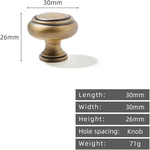 Cream Style Antique Brass Vintage Handle Kitchen Cabinet Drawer Door Pulling 1Pcs(1) in Saudi Arabia