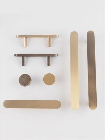 النحاس خزانة درج الباب مقبض العتيقة 4-25 بوصة 500 مللي متر سحب بار 1 قطعة (8895-76العتيقة) in Kuwait