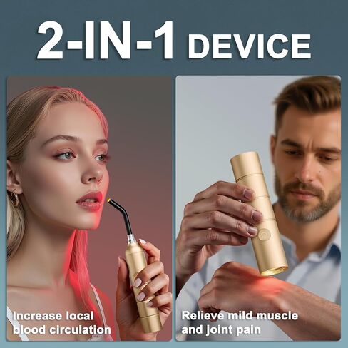Pain Therapy Light (Model 1301), Near Infrared Light Therapy Wand with LED Light 630, 660, 855, 940nm in Saudi Arabia
