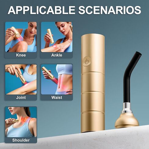 Pain Therapy Light (Model 1301), Near Infrared Light Therapy Wand with LED Light 630, 660, 855, 940nm in Saudi Arabia