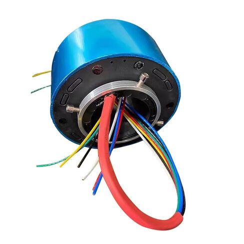 High Precision Inner Diameter 70mm 6-Way 20A Through Hole Conductive Slip Ring in Saudi Arabia