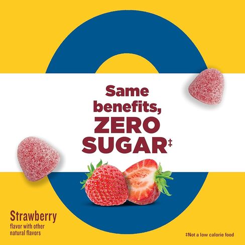 Nature Made Zero Sugar Magnesium Citrate Gummies 200 Mg Per Serving, Muscle & Bone Support, Aspartame Free, 40 Sugar Free High Absorption Magnesium Gummies, 20 Day Supply in Saudi Arabia