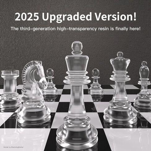 راتنج الطابعة ثلاثية الأبعاد عالي الوضوح من NOVA3D - شفاف كريستالي، قوي، مقاوم للاصفرار، رائحة منخفضة، راتنج الأشعة فوق البنفسجية 405 نانومتر سريع المعالجة (1000 جم) in Kuwait