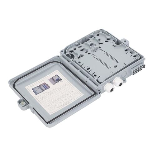 صندوق توزيع الألياف الضوئية المقاوم للماء IP65 الفاصل البصري المقاوم للغبار مع محولات PLC لإدارة تخزين الانصهار in Kuwait