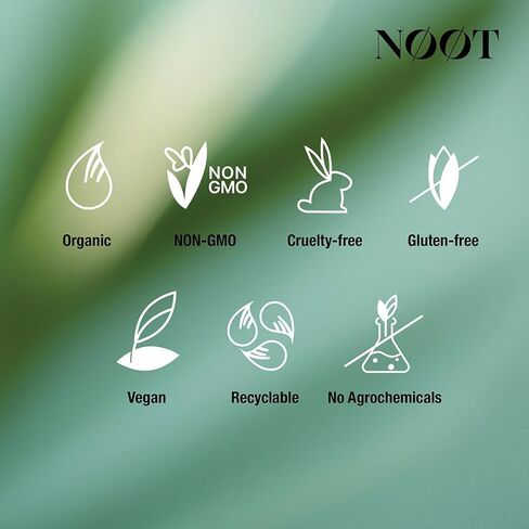 NOOT Mushroom Complex, Organic Lions Mane Mushroom Supplement - Nootropic Adaptogenic Vegan Brain Supplements for Memory and Focus, Biohacking, Immunity and Resilience, 60 Capsules in Kuwait