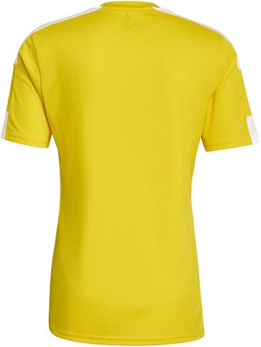 adidas Mens Squadra 21 Crew Neck Short Sleeve Jersey Soccer Cleats - Yellow - Size L in Saudi Arabia