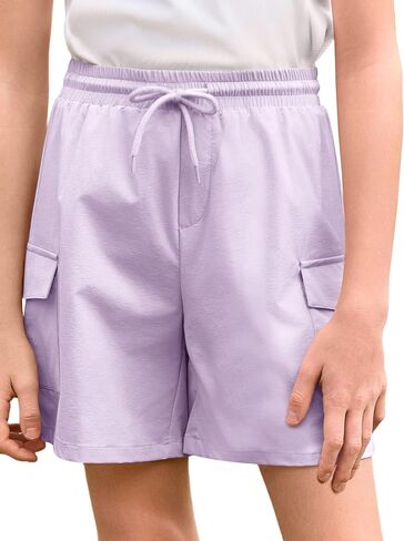 Boys Shorts Kids High Waisted Cargo Shorts Summer Casual Shorts with Pockets 5-14 Years in Saudi Arabia