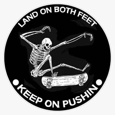 Skateboard Best Stickers - Happy Gift Ideas - Brother - Best Friend - Skate Parks Sticker Bumper Sticker Vinyl Decal 5" in Saudi Arabia