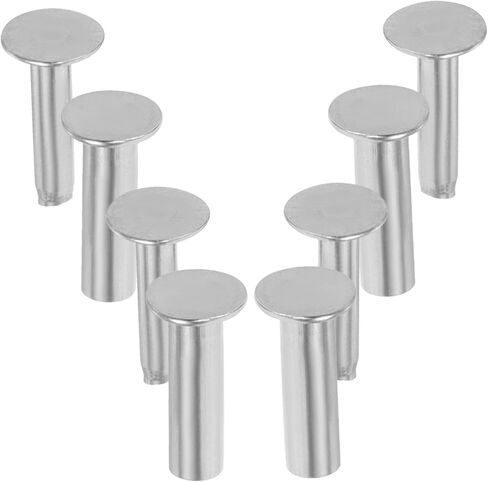 Zerodeko 4pairs Knife Pin Rivets for Wooden Handles Diy Knife Handle Repair Accessories Stainless Steel Fasteners Studs Kit in Saudi Arabia