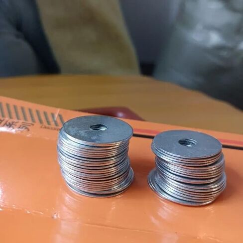 50PCS M6 Large Flat Washer 304 Stainless Steel Big Metal Gasket Meson Plain Washers in Saudi Arabia