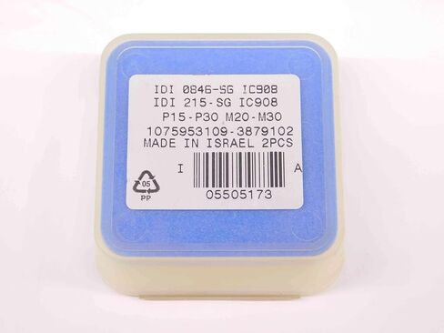 2 قطعة ISCAR IDI 0846-SG IC908 TiAlN كربيد استبدال الحفر تلميح إدراج.846 OD - BR8965CT4 in Saudi Arabia