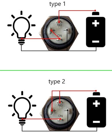 1 قطعة مفتاح زر ضغط، 12 مم مفتاح زر معدني أسود LED 3 فولت - 24 فولت 50 مللي أمبير بدون قفل لاستبدال لوحة أجهزة الكمبيوتر (حلقة خضراء 12 مم، LED 3-6 فولت) in Kuwait