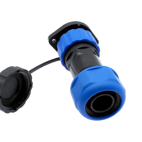 موصل SP20 الأنابيب المموجة ومقبس شفة 2 فتحة IP68 1 قطعة (10 دبوس) in Kuwait