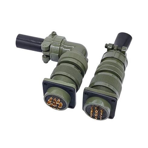 Circular Connectors 5015 MIL STD 20-18 20-27 20-29 MS3106 MS3108 Connector MIL-C Plug Socket MS3102 1Pcs(Plug 3106 20-29S) in Saudi Arabia