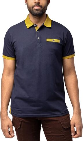 قمصان البولو للرجال X Ray Men Serves ، Plish Slim Performance Stretch Cotton Golf Polos للرجال in Kuwait