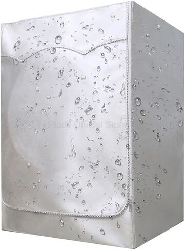 غطاء غسيل للتخزين المنزلي مقاوم للغبار وواقي من الشمس تحميل أمامي أغطية مجفف الغسيل للغسالة مقاومة للماء (M 60x55x85 سم) in Kuwait