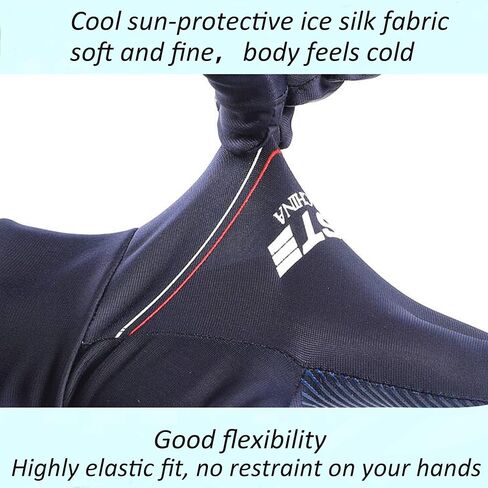 UTOWO Mens Spring/Summe Half Finger Gloves Outdoor Hiking Driving Cycling Riding Breathable Sunblock Gloves UV Protection in Saudi Arabia