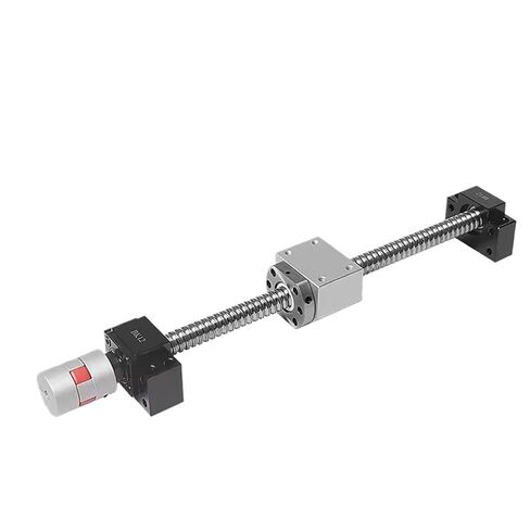 Metal Ball Screw nut end Processing Ball Screw SFU1610 Ball Screw+BKBF12 Linear Actuator + 4pcs Block HGH20CA +HR20 Square Linear Guide Rail 2pcs HGR20(200mm) in Saudi Arabia