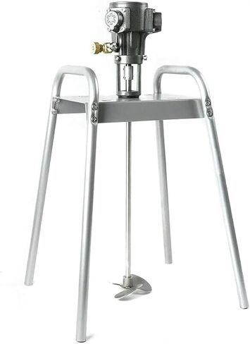 5Gallon/20L Pneumatic Paint Mixer, Air Agitator, Suitable for Homogenization, Dispersion and Emulsification in Chemical and Food Industries, Explosion-Proof, Light Weight, Easy to Operate in Saudi Arabia
