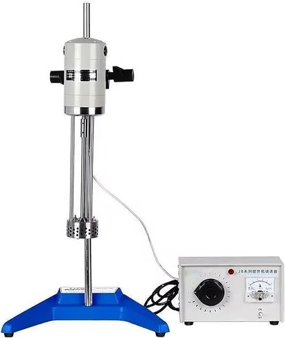 Laboratory High Speed Dispersing Homogenizer Emulsifier High Shear Mixer Capacity 40L 200-11000r/min 510W Digital Display Blender for Medience/Cosmetics/Food/Paints Industry in Saudi Arabia
