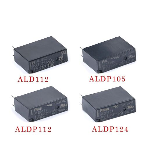 2 قطعة/الوحدة التتابع ALDP105 ALDP112 ALDP124 5V 12V 24V 5A 4PIN مجموعة من ALD112 مفتوحة عادة 12V 3A(ALDP112 12V 5A) in Kuwait