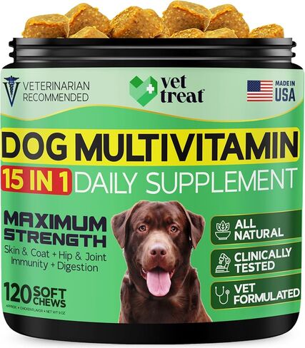 Dog Allergy Relief Chews - 170 Dog Allergy Chews - Itch Relief for Dogs - Anti Itch for Dogs - Dry & Itchy Skin - Allergies & Immune Support Supplement, Omega 3 Fish Oil, Colostrum - USA in Kuwait