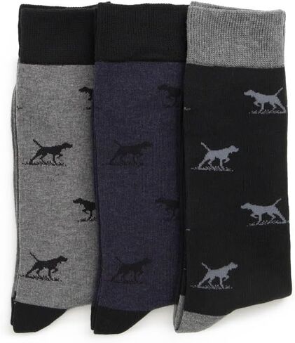 Rodd & Gunn Dogs-A-Plenty Three Pack Socks in Kuwait