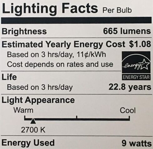 EcoSmart 65W Equivalent Soft White BR30 Dimmable LED Light Bulb (6-Pack) in Saudi Arabia