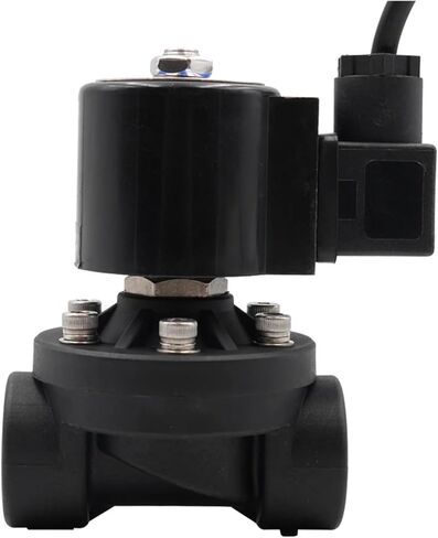 DN15 DN20 DN25 بلاستيك PA66 صمام الملف اللولبي المغلق عادة أو المفتوح تحت الماء، AC220V DC24V، درجة مقاومة الماء IP68، G أو NPT (12،G_AC 220V_Normal مفتوح) in Kuwait