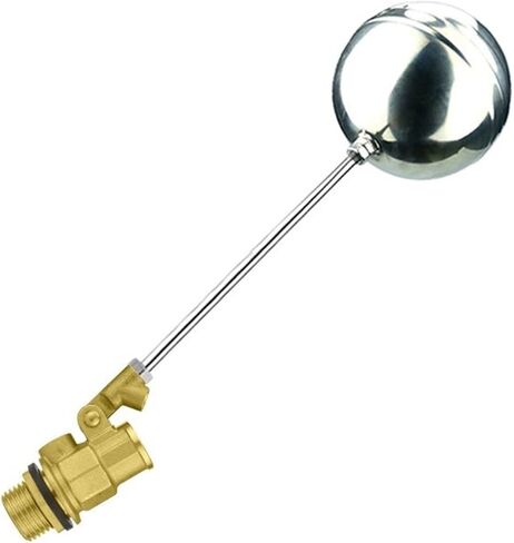 1/2 "3/4" 1 "النحاس صمام تعويم خزان المياه الساخنة والباردة صمام الكرة الطافية التحكم في التدفق خزان المياه/خزان المياه التوسع(1) in Kuwait