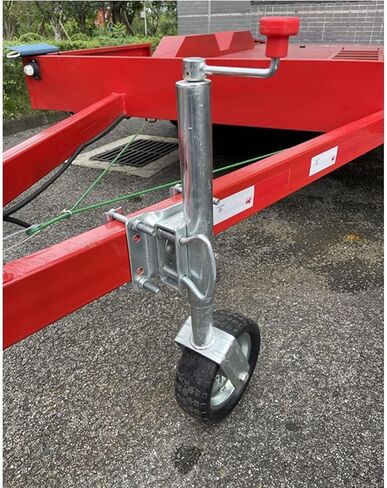 Trailer Jack Wheel - Heavy-Duty Bolt-On Swivel Jack, with 10-Inch Wheel, Heavy-Duty Swivel Mount, 2000 Lbs Capacity Boat Trailer Jack, 10.2 Inches Vertical Trav,1000lb in Saudi Arabia