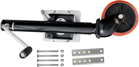 Lift Swivel Trailer Jack - Heavy Duty Marine Swivel Trailer Jack, Automatic Trailer Jockey Wheel, Swivel Trailer Jockey Wheel, 15Cm Heavy Duty Boat Jockey Whee in Saudi Arabia