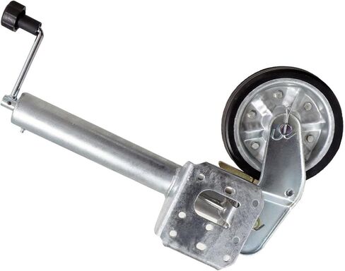 Boat Trailer Jack with Wheel - Trailer Jack Wheel, Folding Support Wheel Support, Lift Swivel Trailer Jack, 500Kg Galvanized Steel Trailer Support Wheels, for in Saudi Arabia