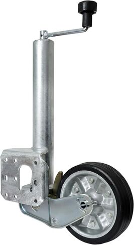 Boat Trailer Jack with Wheel - Trailer Jack Wheel, Folding Support Wheel Support, Lift Swivel Trailer Jack, 500Kg Galvanized Steel Trailer Support Wheels, for in Saudi Arabia
